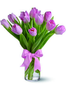 bouquet di tulipani rosa